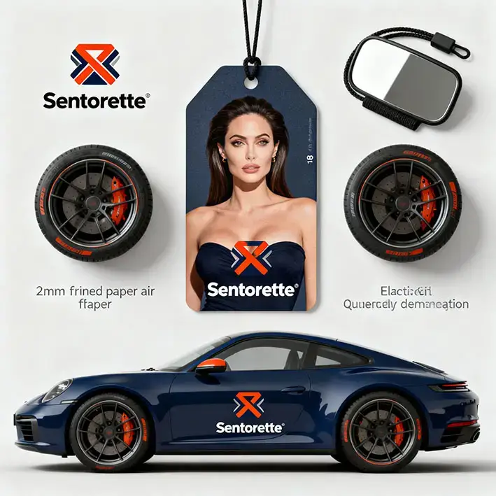 Identidad de marca ambientadores personalizados logotipo corporativo